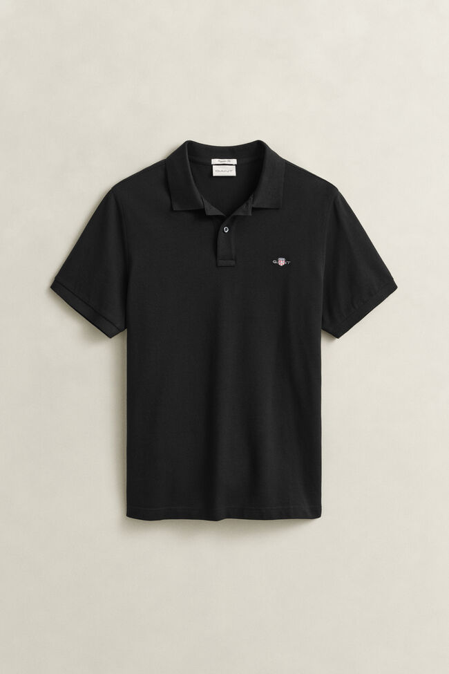 Regular Fit Shield Piqu&eacute; Polo Shirt