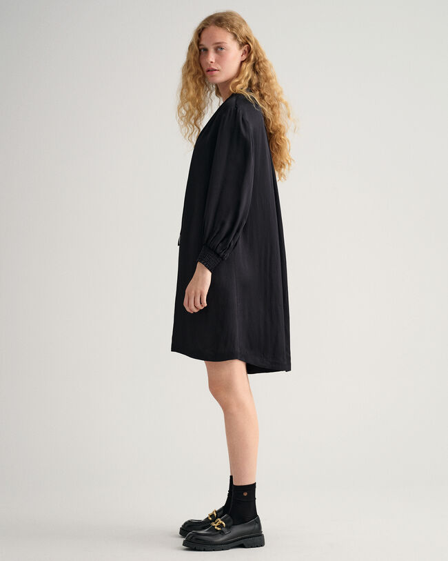 Stand Collar Dress