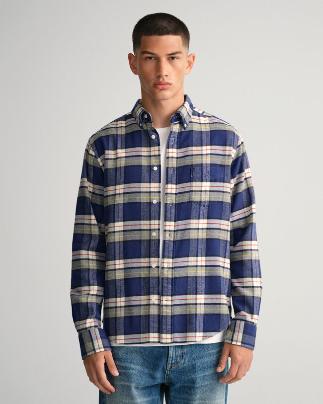 Regular Fit Flannel Check Shirt