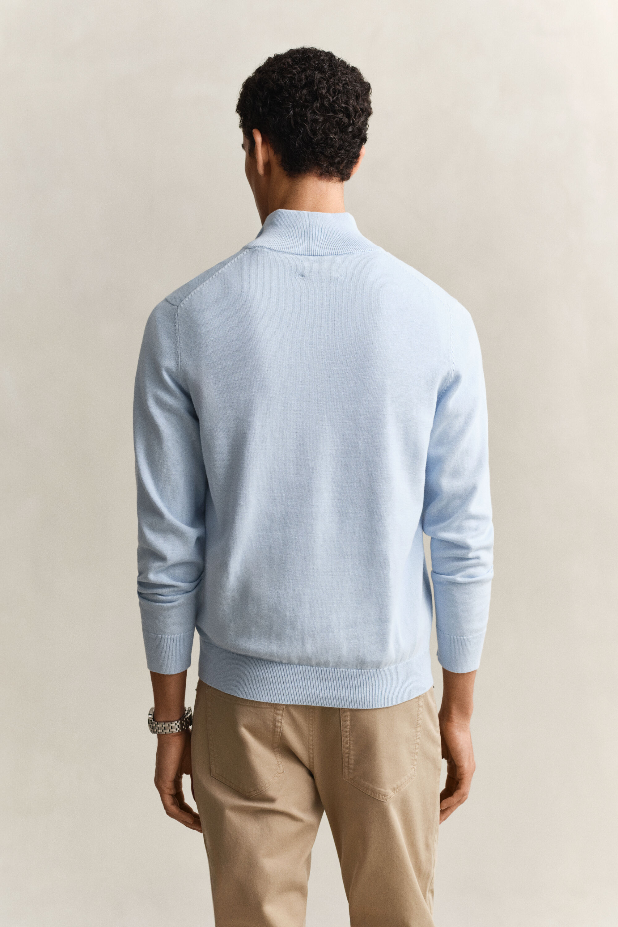 Classic Cotton Half-Zip Sweater