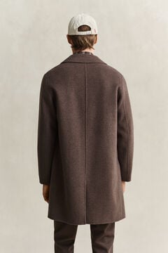 Handstitched Top Coat — SHADOW BROWN 2
