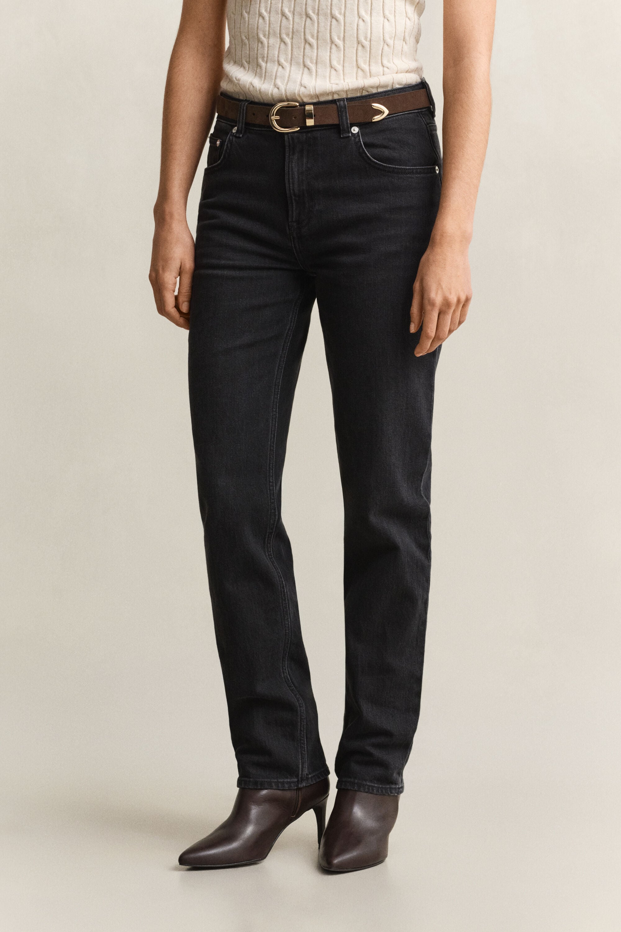 Straight Leg Stretch Jeans