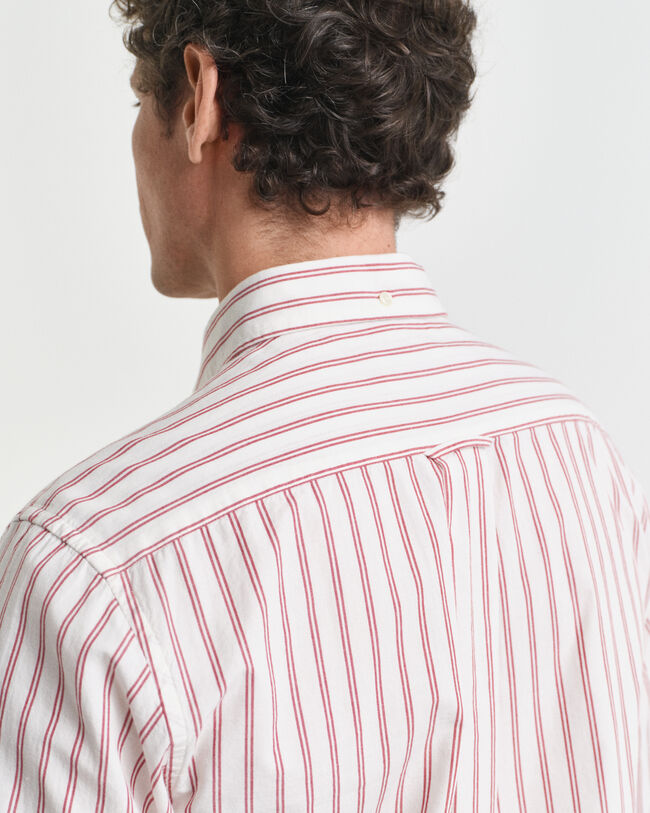 Regular Fit Striped Archive Poplin Shirt