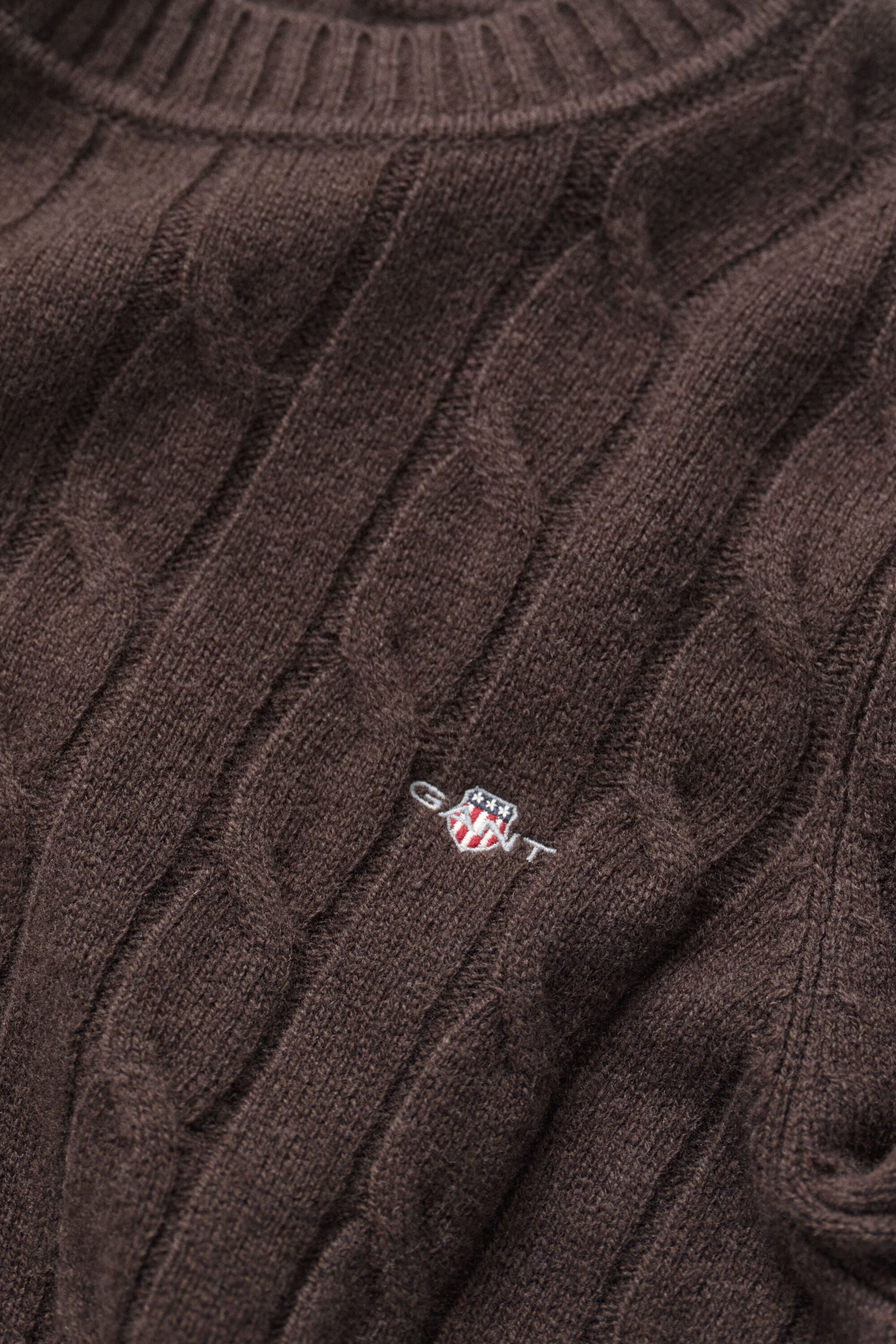 Lambswool Cable Knit Sweater