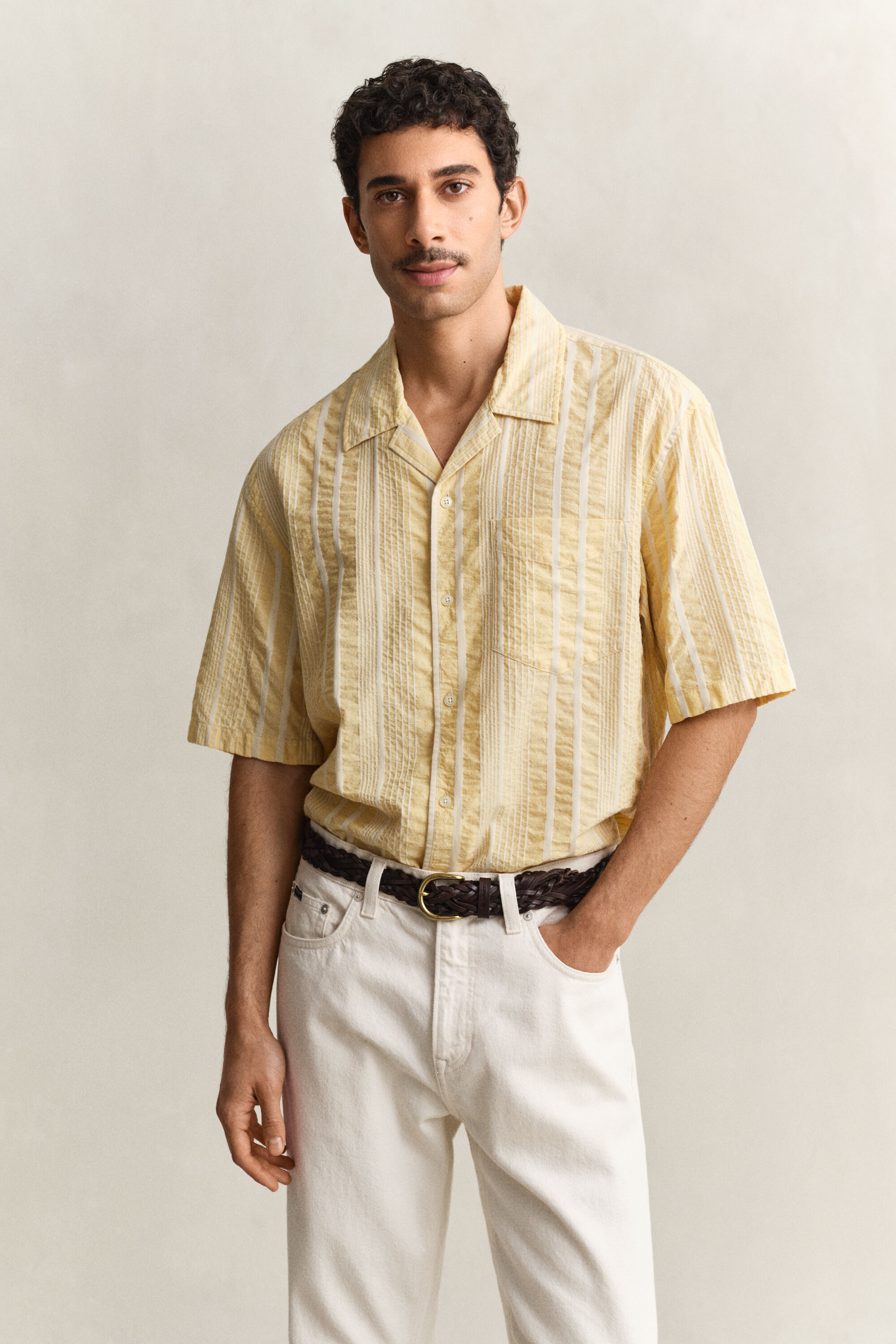 Seersucker Short Sleeve Shirt