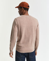 Superfine Lambswool Crew Neck Sweater