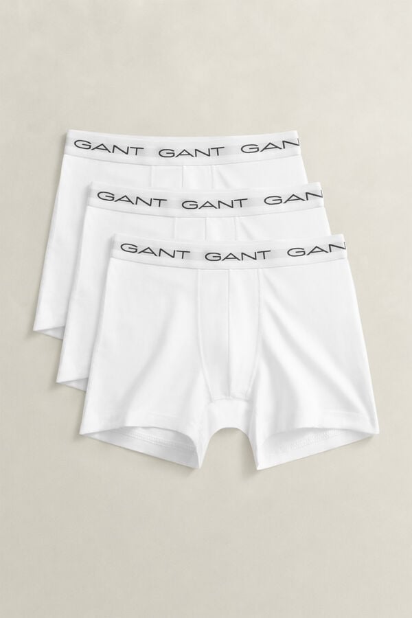 3-Pack Boxer Briefs — WHITE