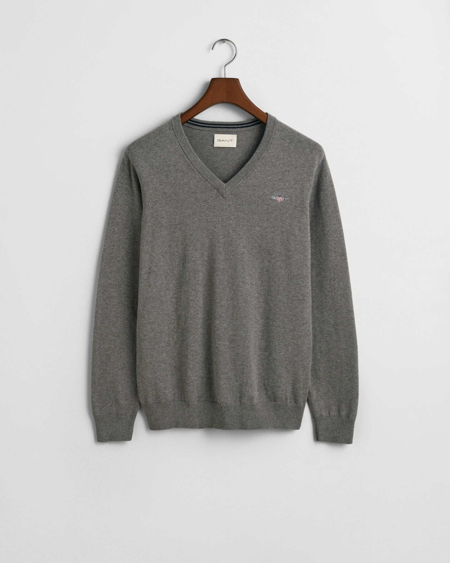 Classic Cotton V-Neck Sweater