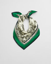 Tree Print Silk Scarf