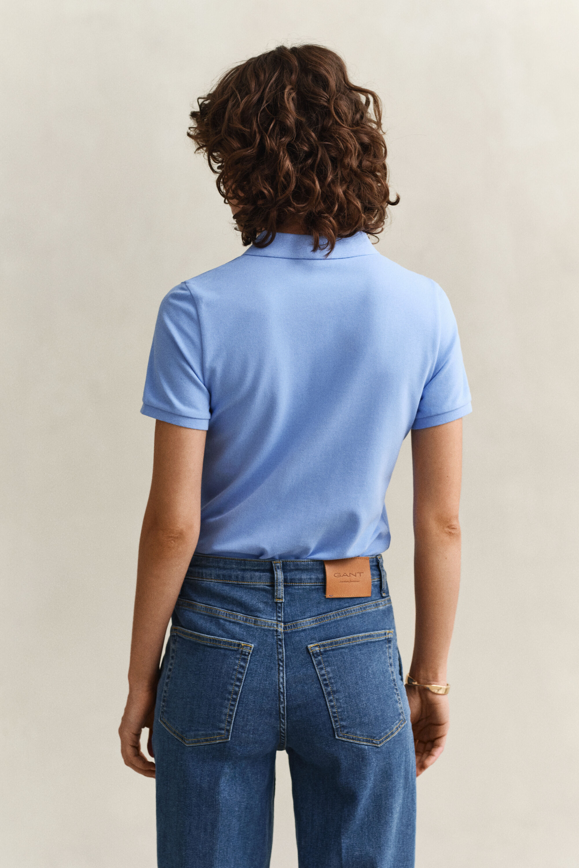 Contrast Piqué Polo Shirt