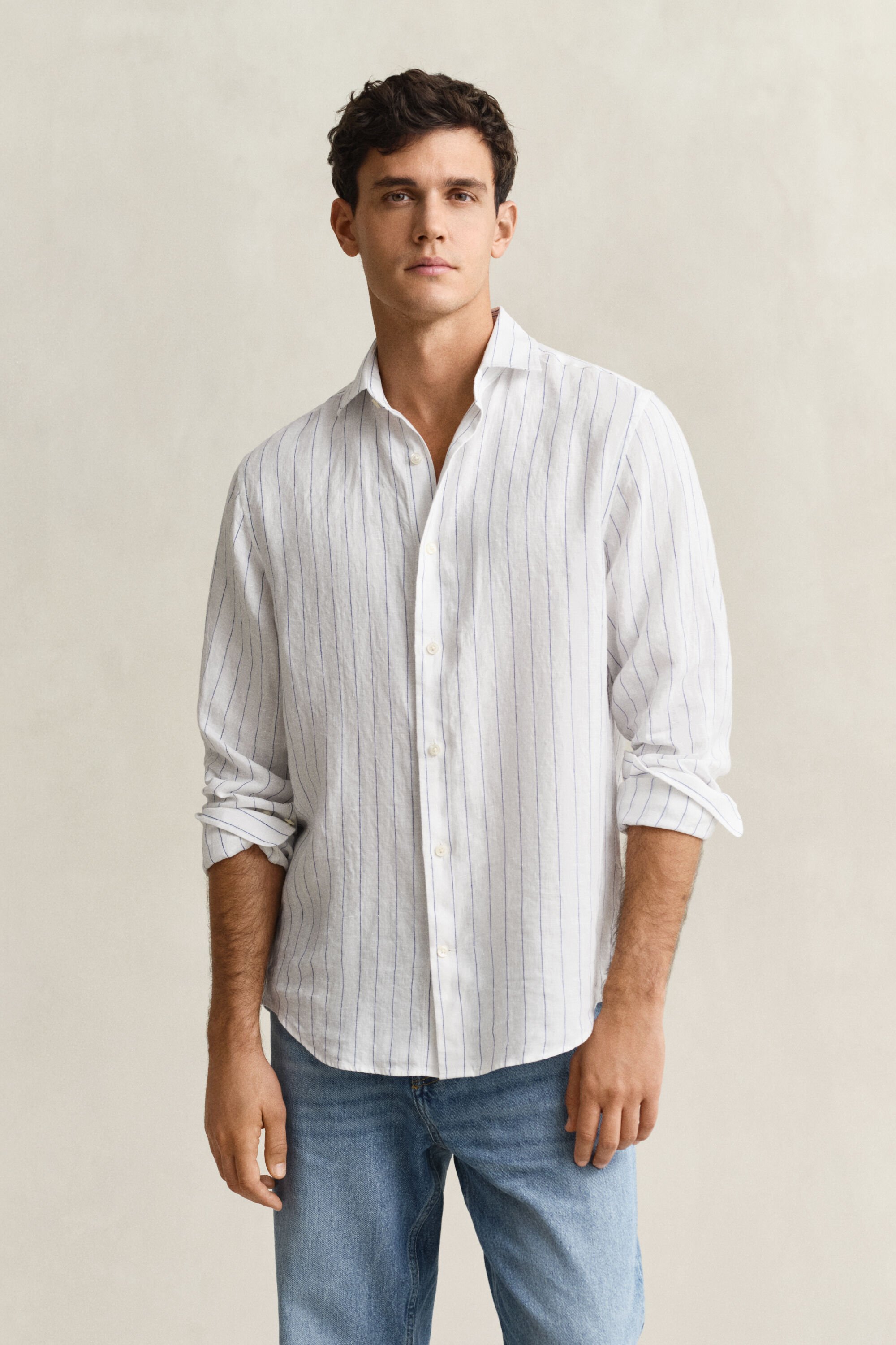 Striped Linen Shirt