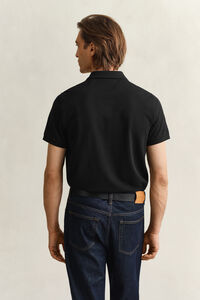 Regular Fit Shield Piqu&eacute; Polo Shirt