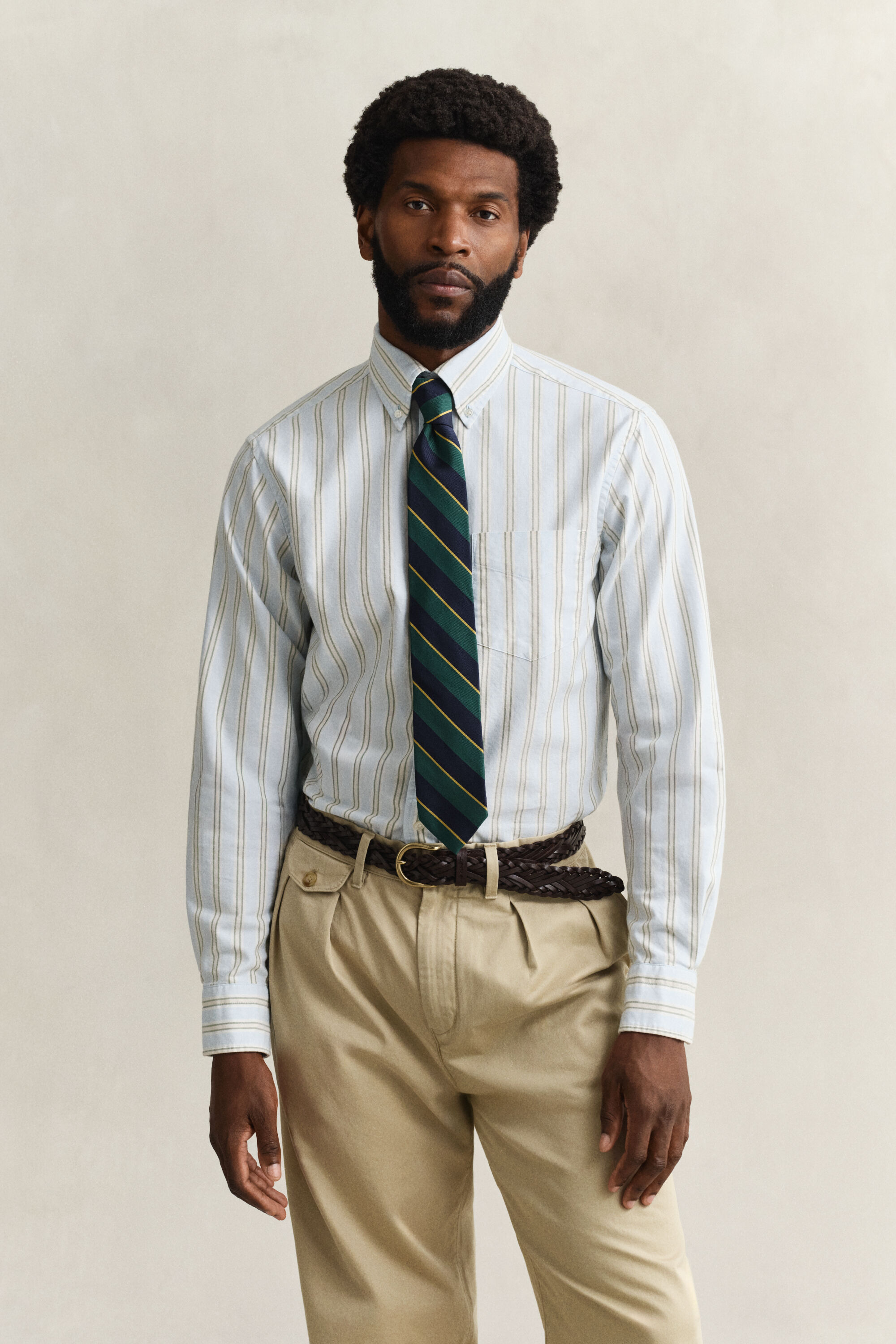 Striped Archive Oxford Shirt