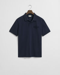Tonal Shield Polo Shirt