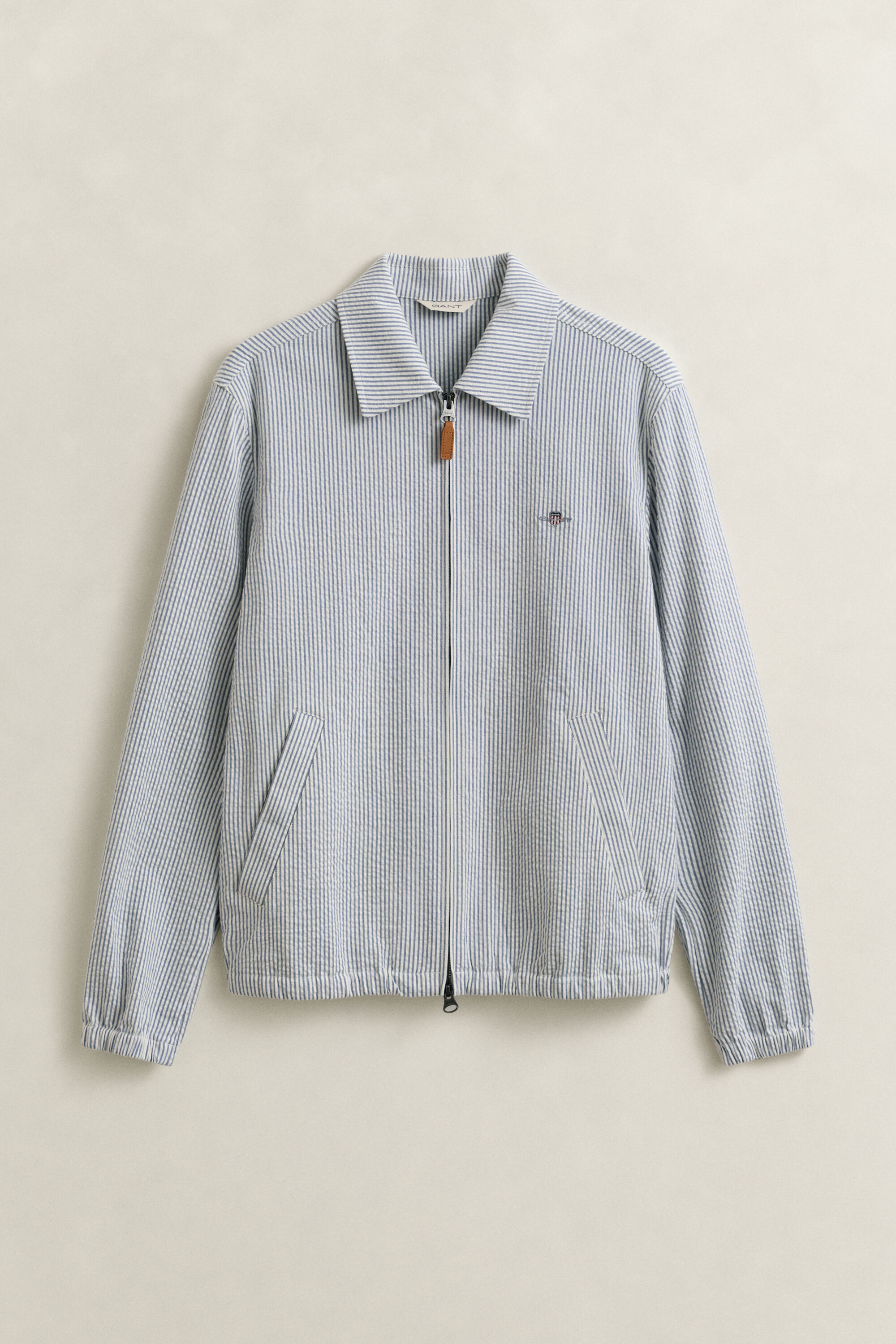 Seersucker Windcheater Jacket