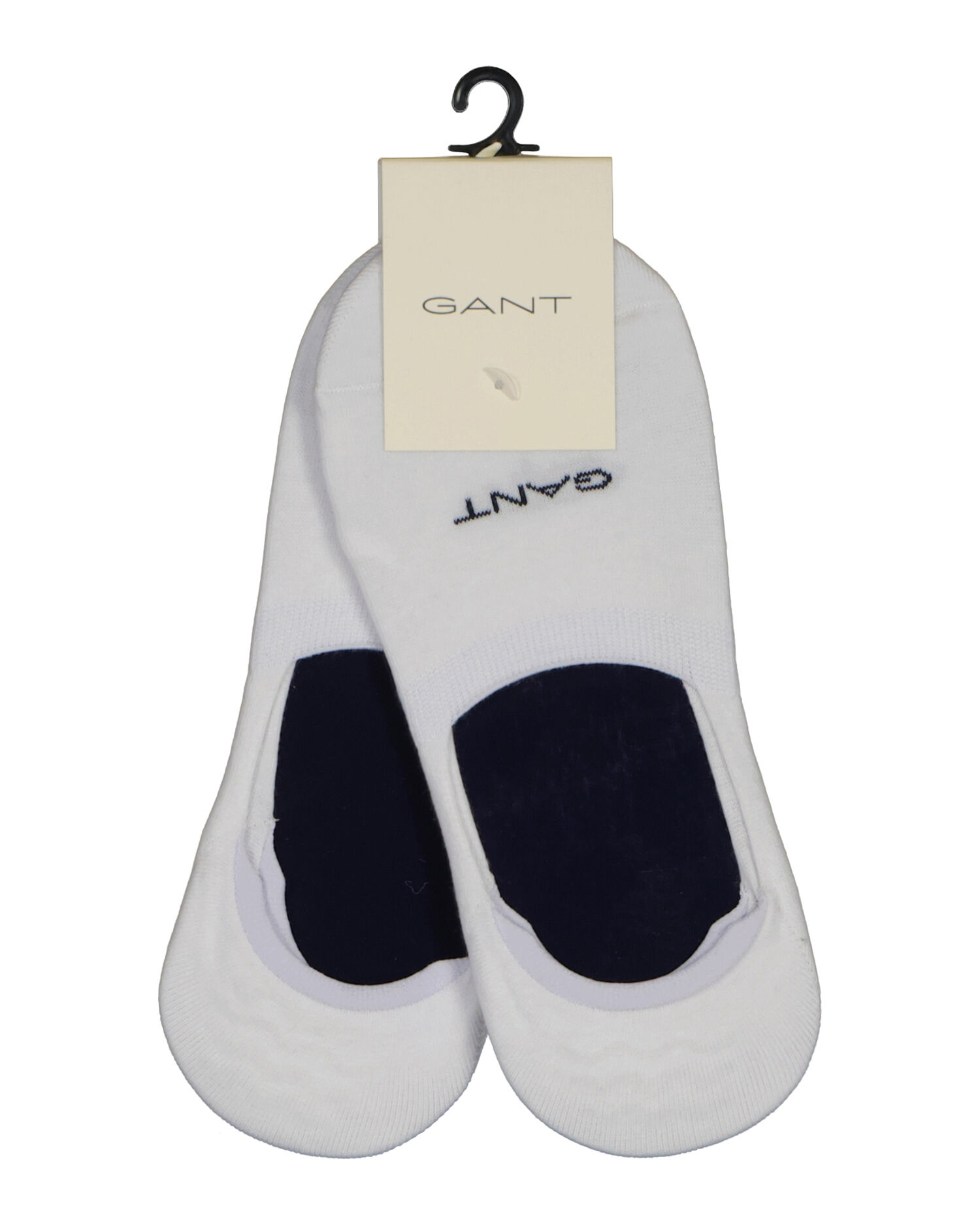 2-Pack Invisible Socks — WHITE