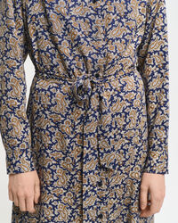 Paisley Shirt Dress