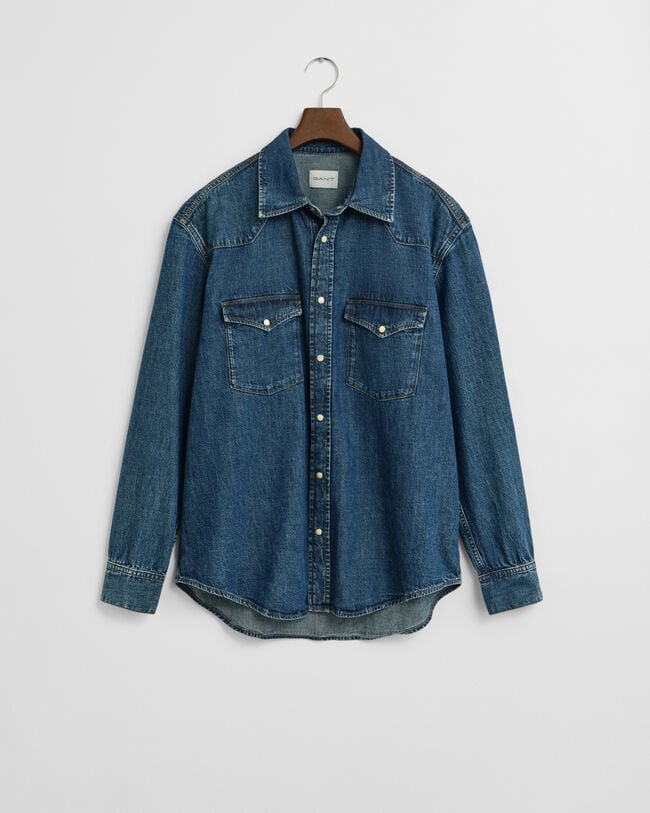 Relaxed Fit Denim Rodeo Shirt