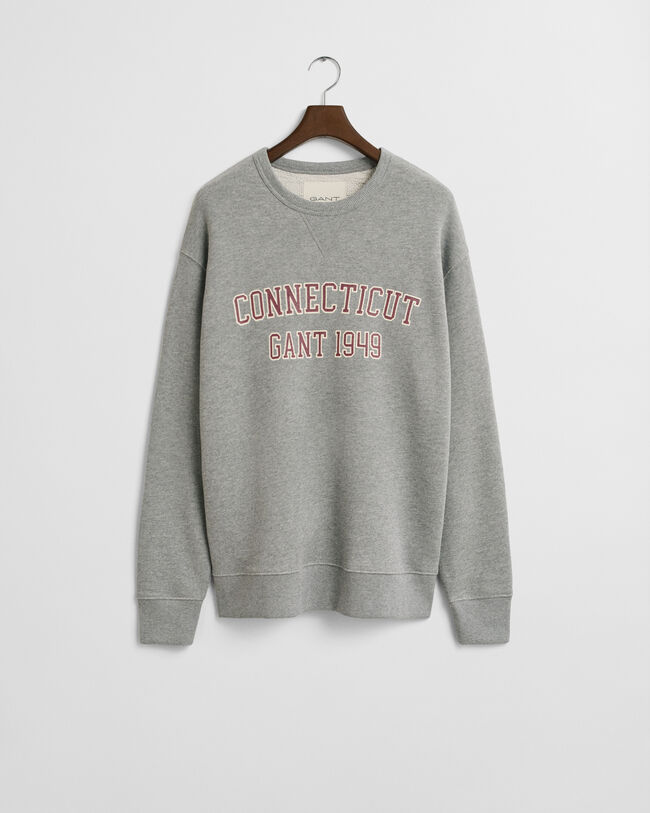 Collegiate Graphic Crew Neck Sweatshirt