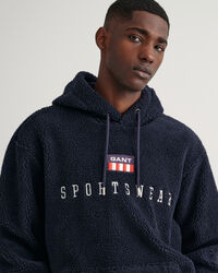 Retro Flag Fleece Hoodie