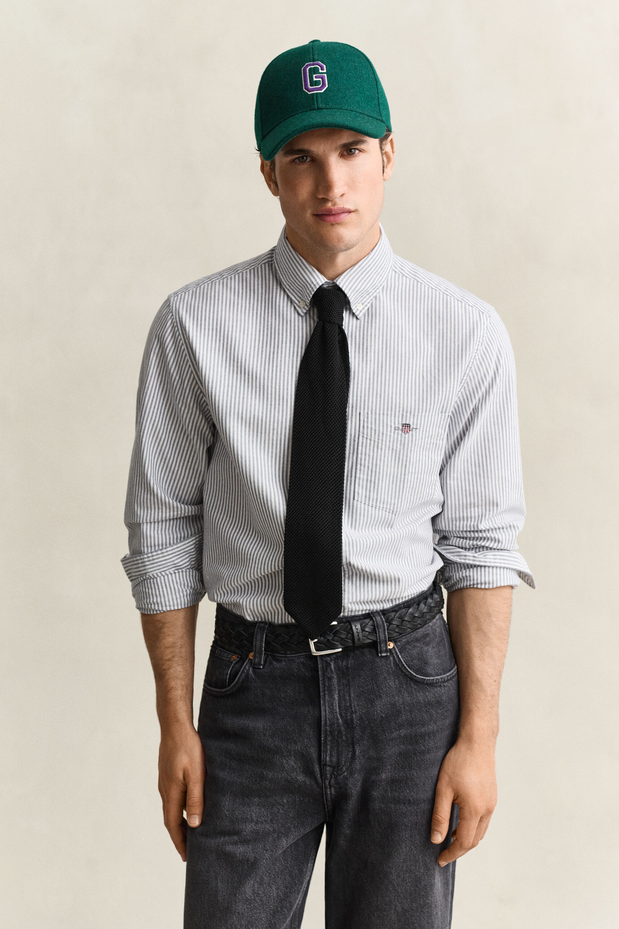 Classic Regular Striped Oxford Shirt