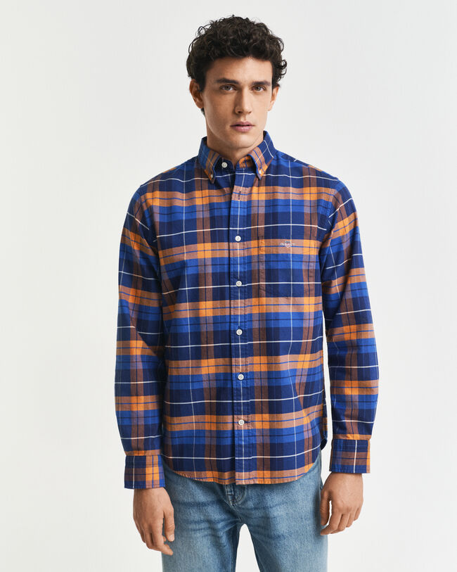 Regular Fit Checked Classic Oxford Shirt