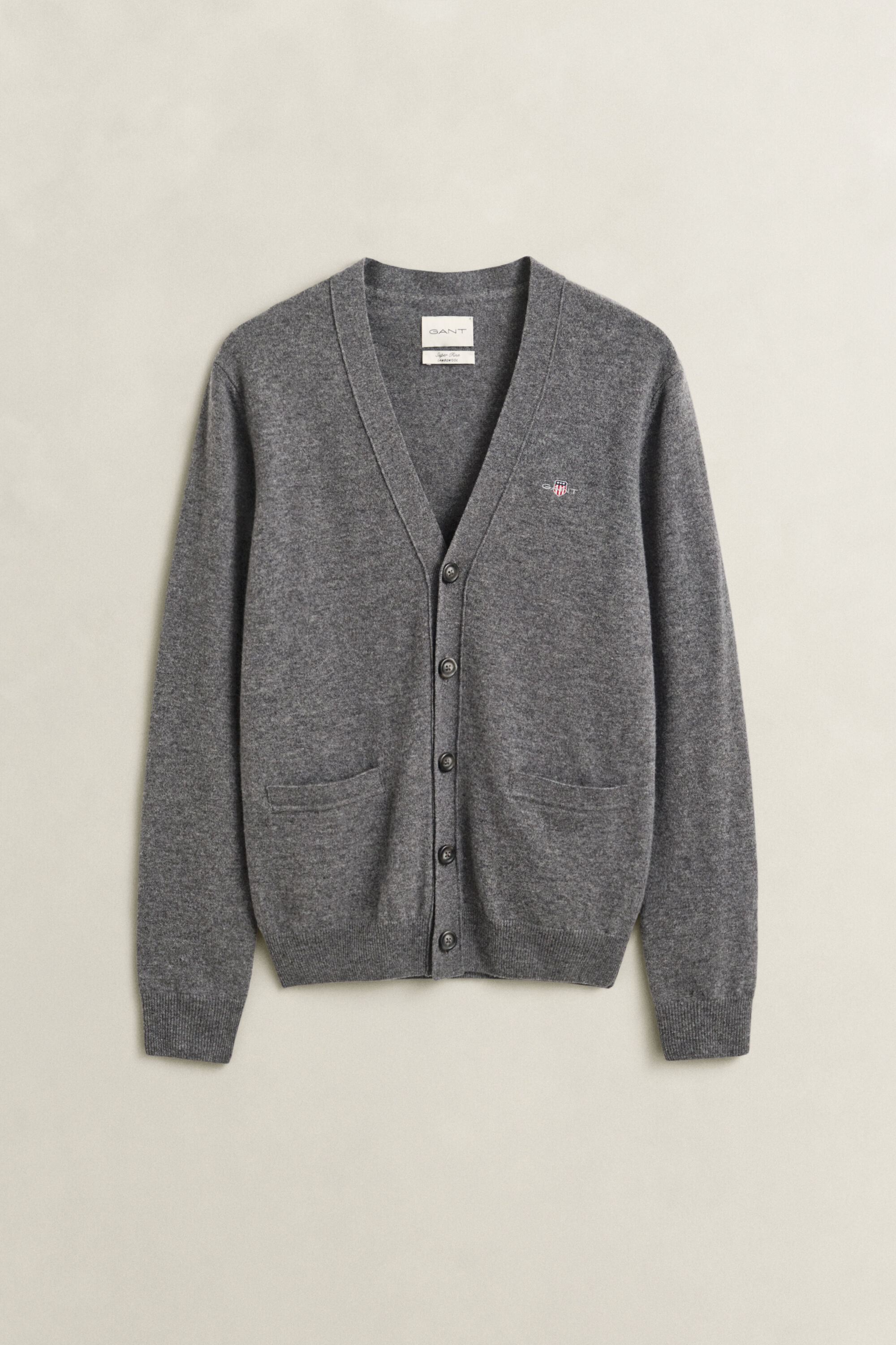 Lambswool V-Neck Cardigan