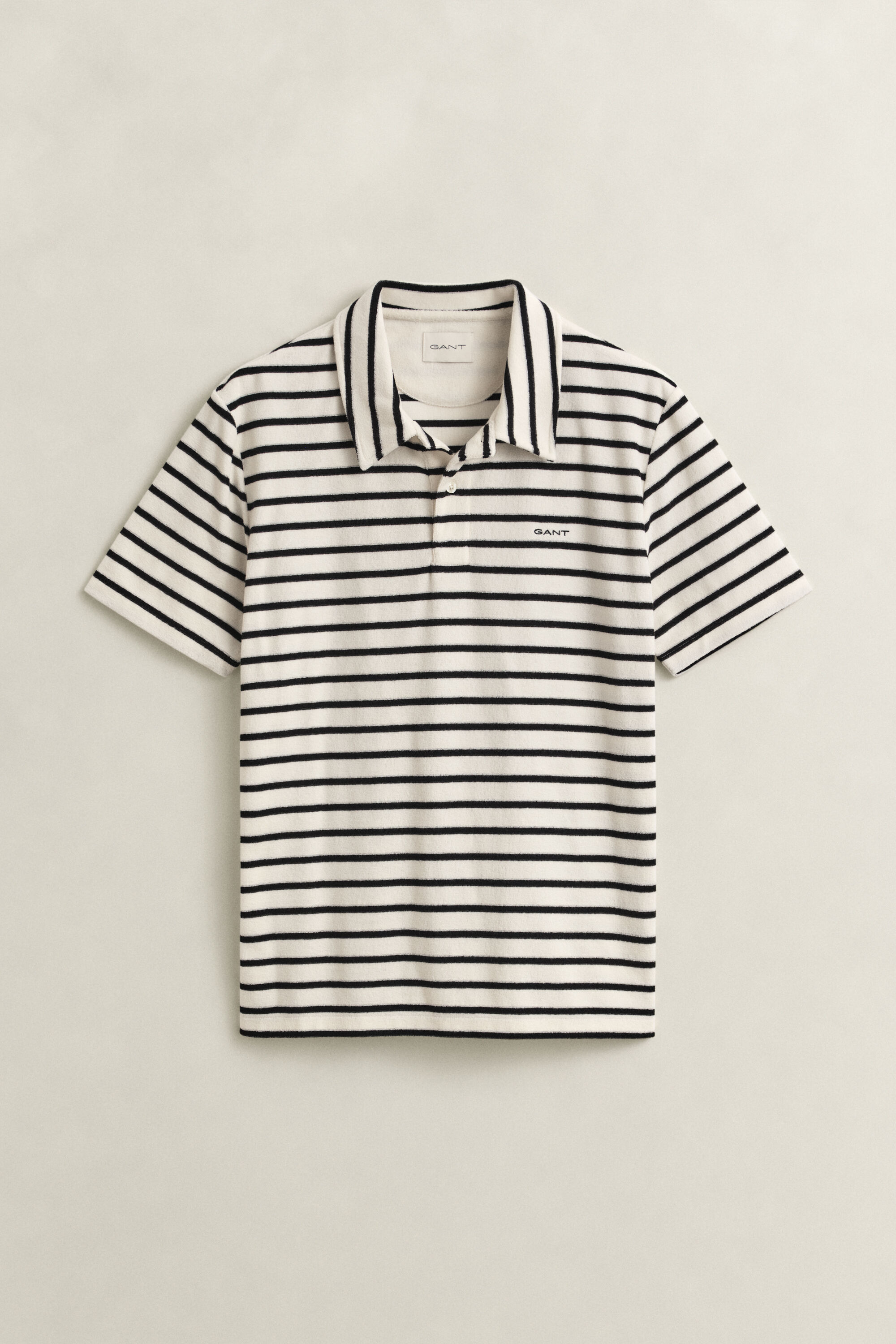 Terry Cloth Polo Shirt