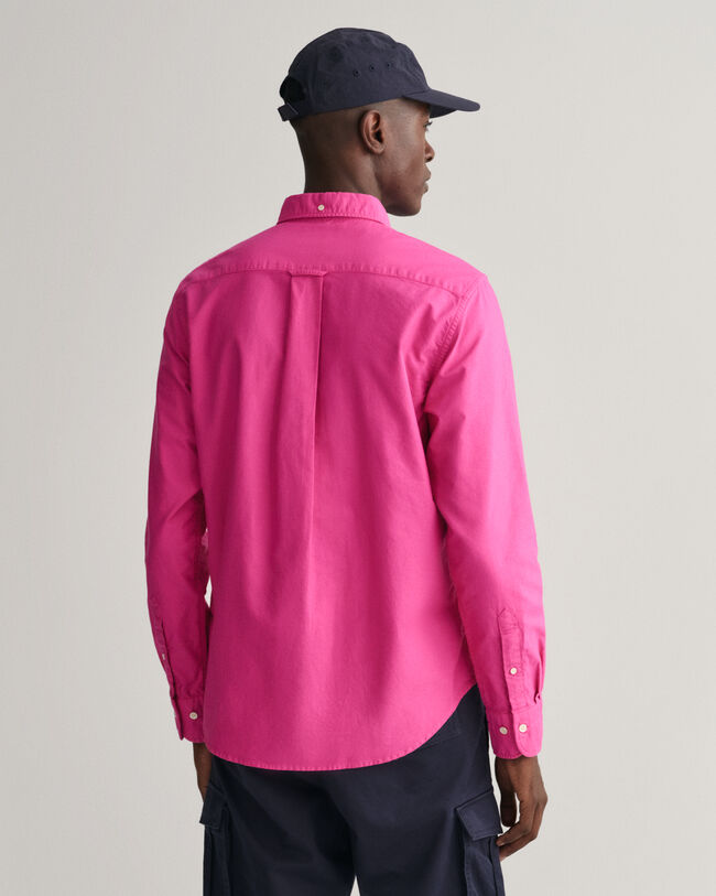 Regular Fit Sunfaded Oxford Shirt