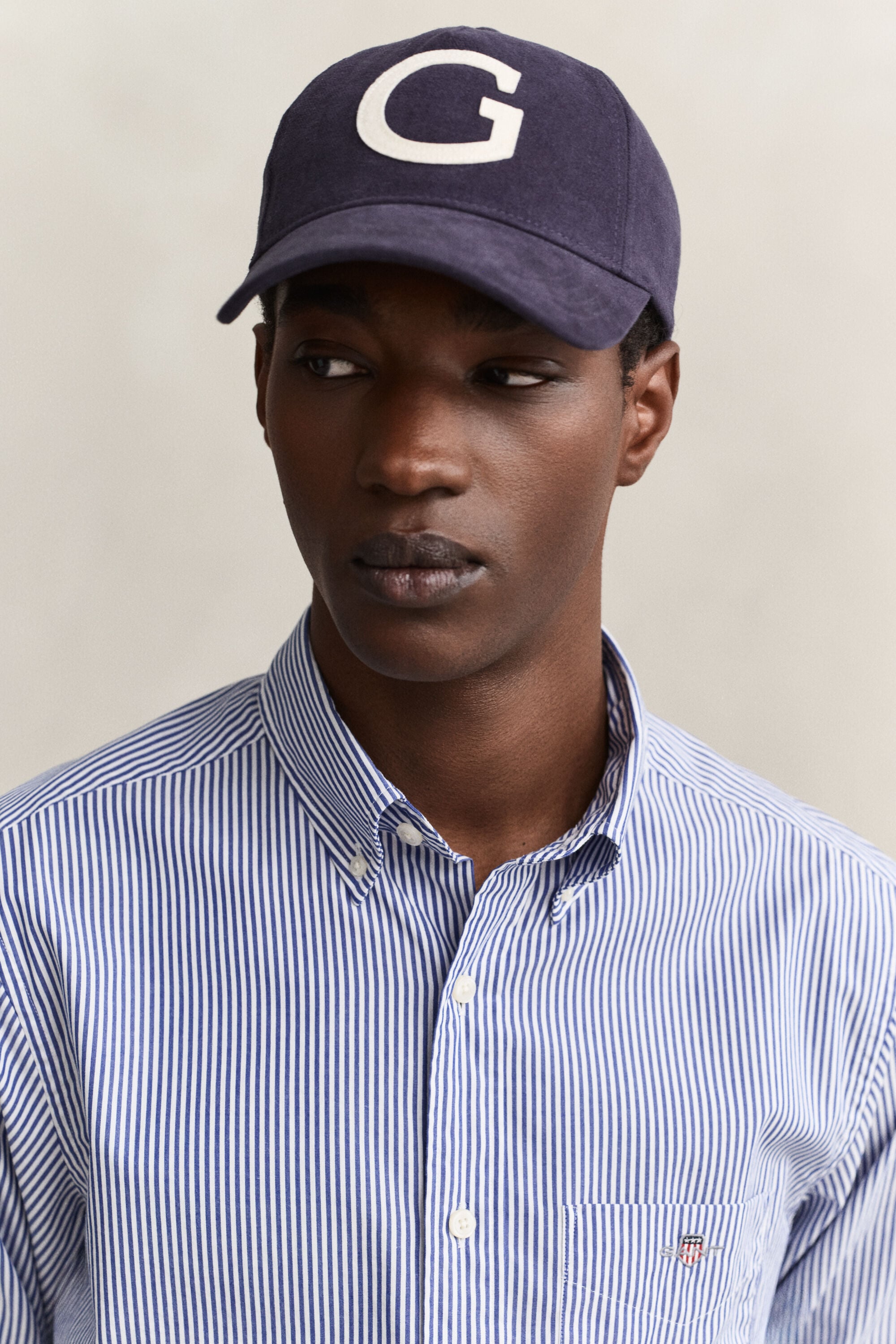 Banker Stripe Classic Poplin Shirt