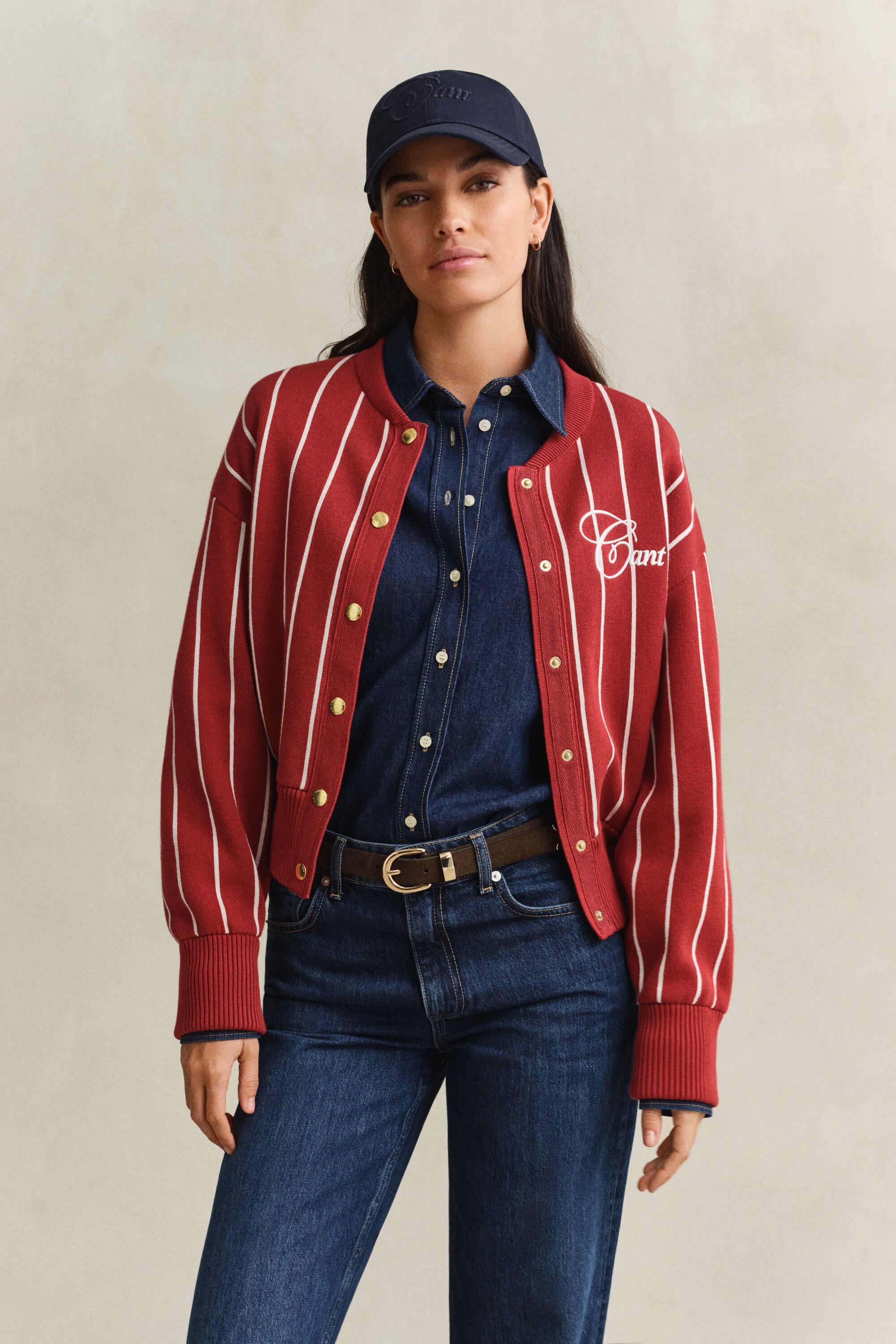 Knitted Varsity Jacket