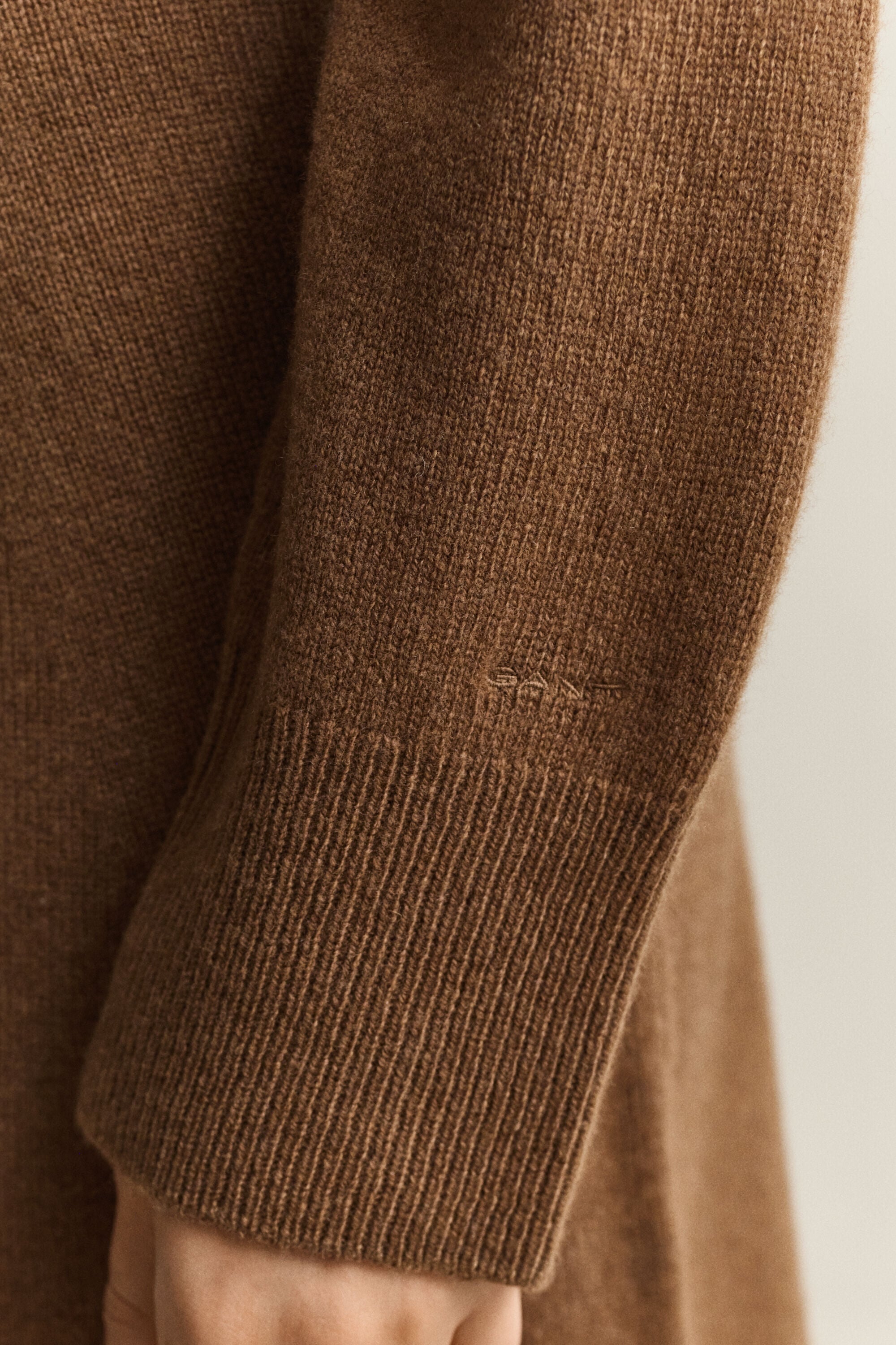 Wool Cashmere Turtleneck Dress