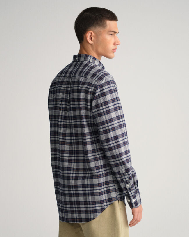 Regular Fit Oxford Check Shirt