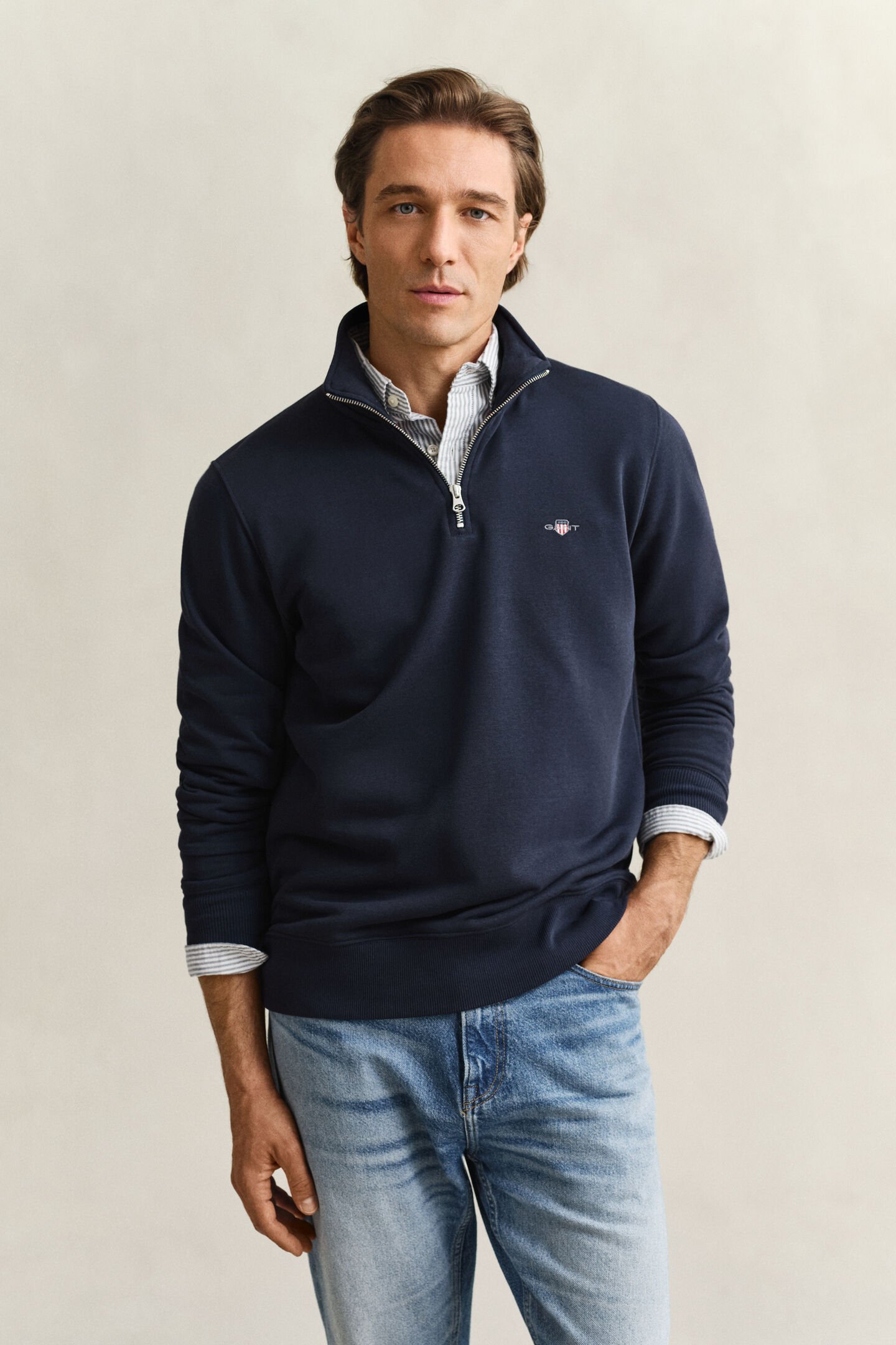 Shield Half-Zip Sweatshirt