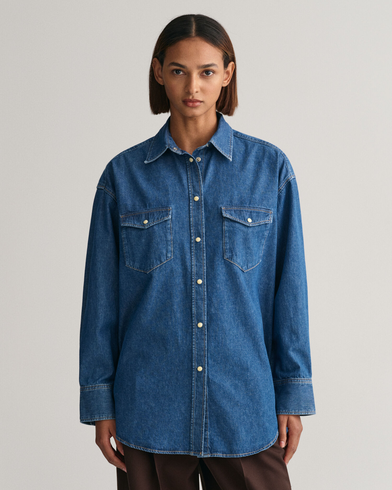 Oversized Denim Shirt - GANT