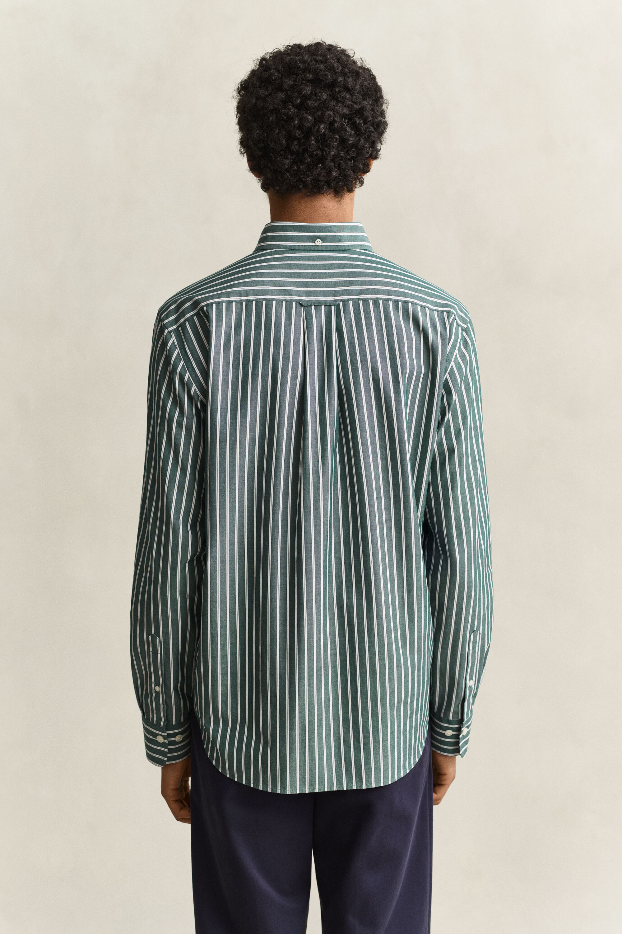 Striped Poplin Shirt