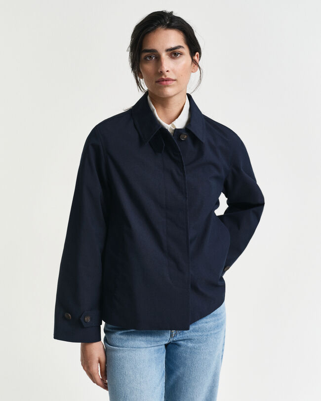 Short Cotton Car Coat