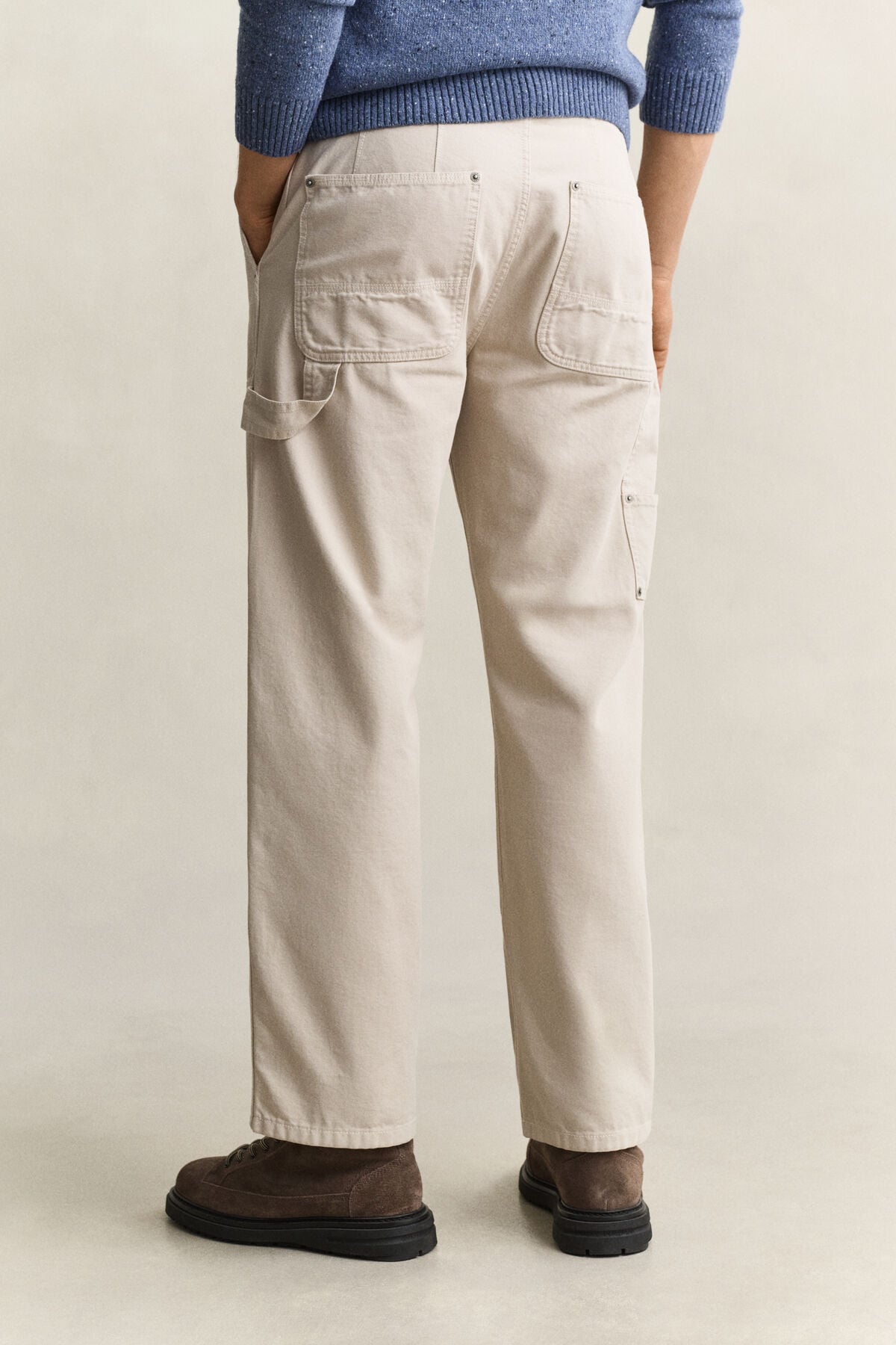 Relaxed Carpenter Pants — CLAY BEIGE