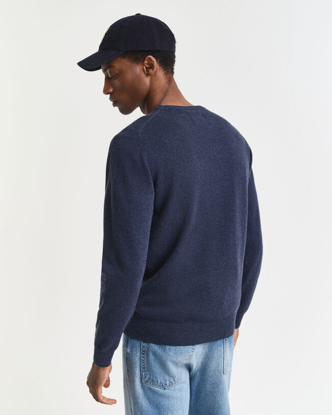 Superfine Lambswool Crew Neck Sweater
