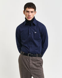 Slim Fit Stretch Poplin Shirt