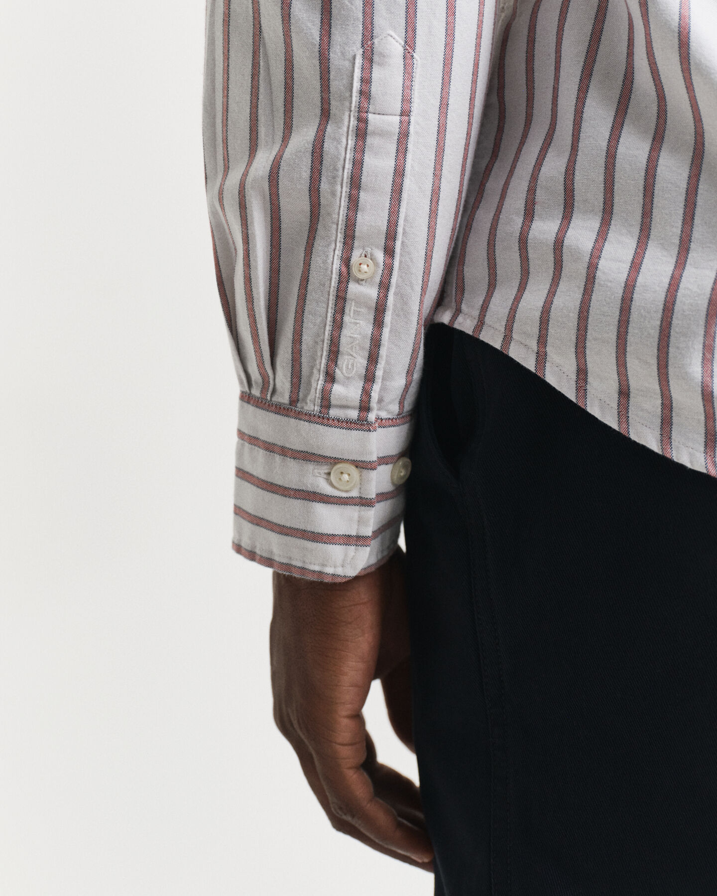 Regular Fit Striped Archive Oxford Shirt