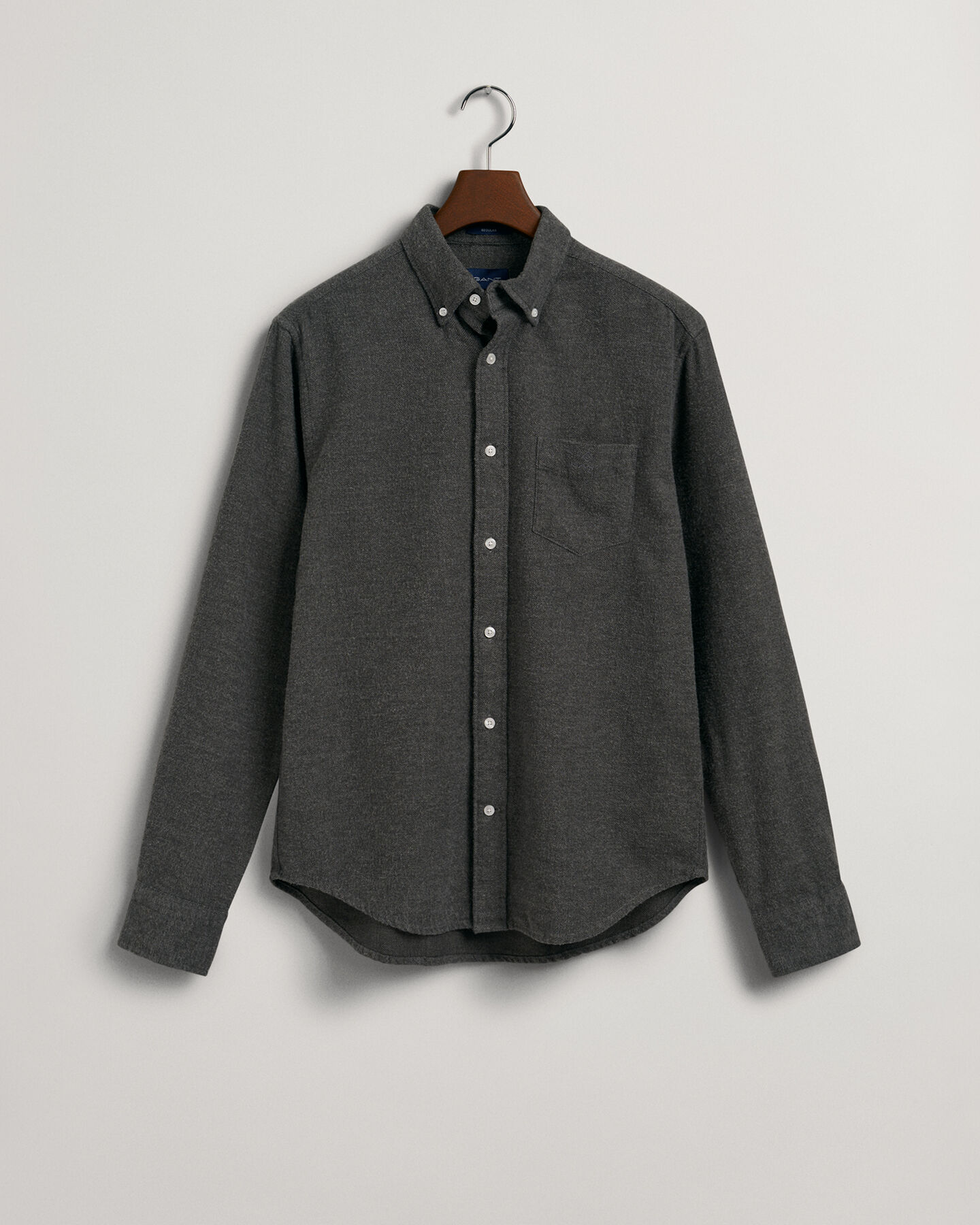 Regular Fit Herringbone Shirt