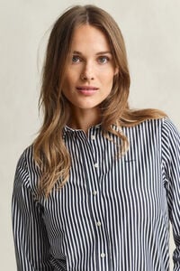 Regular Fit Classic Striped Poplin Shirt