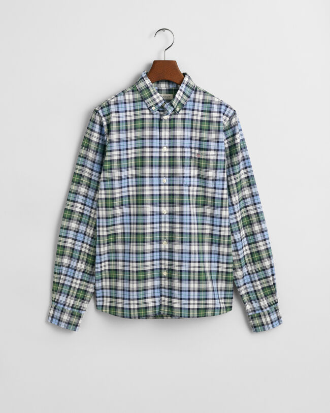 Teens Checked Archive Oxford Shirt