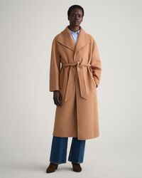 Handstitched Belted Coat