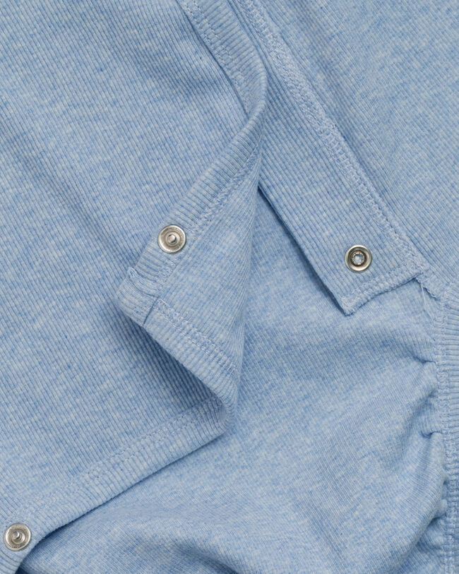 Baby Shield Ribbed Wrap Bodysuit