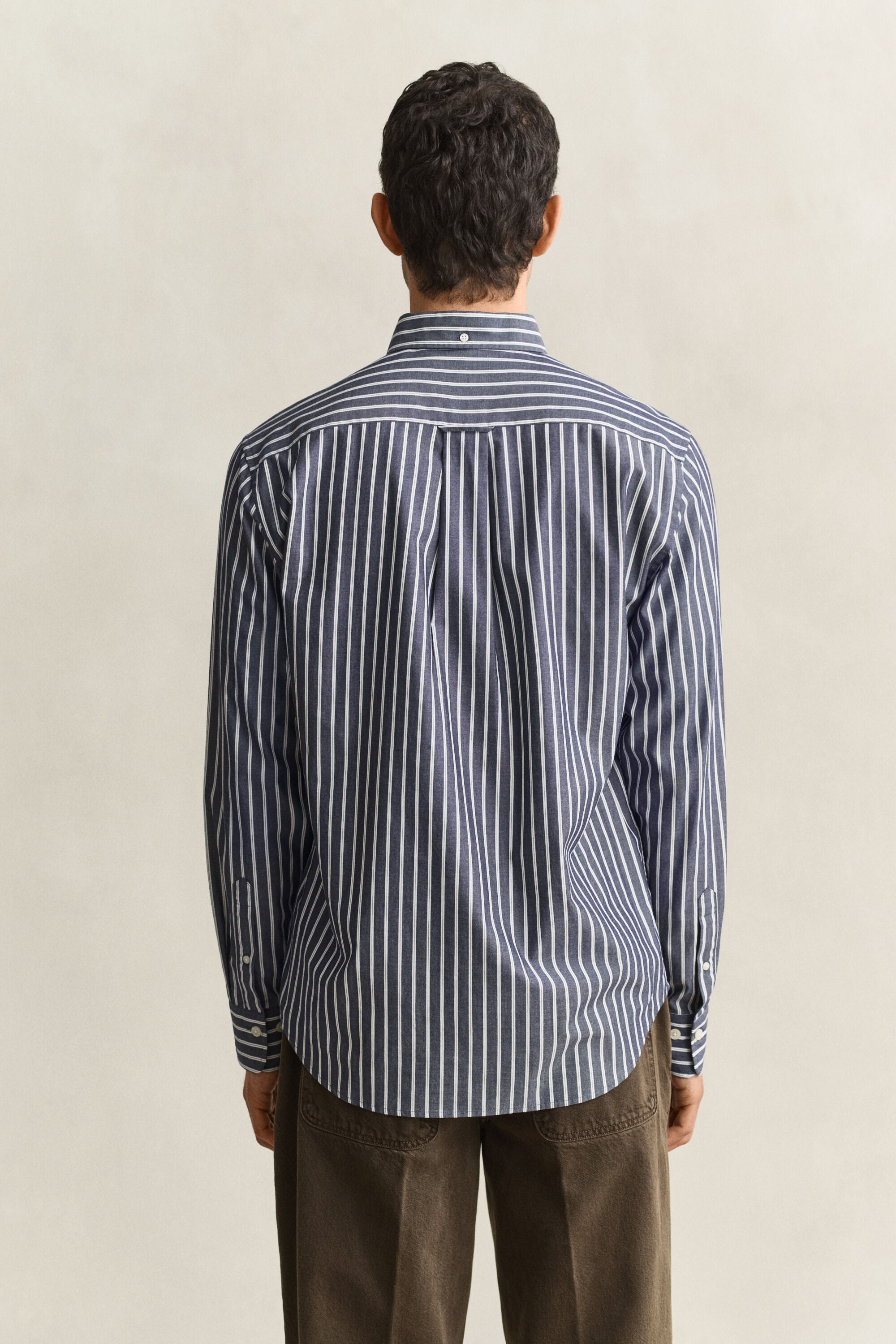 Striped Poplin Shirt