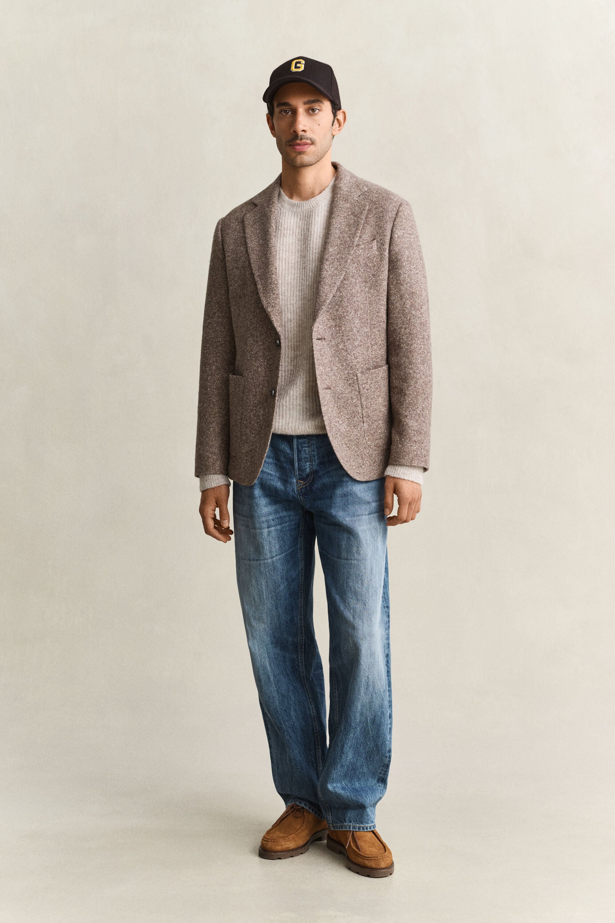 Wool Silk Jersey Blazer