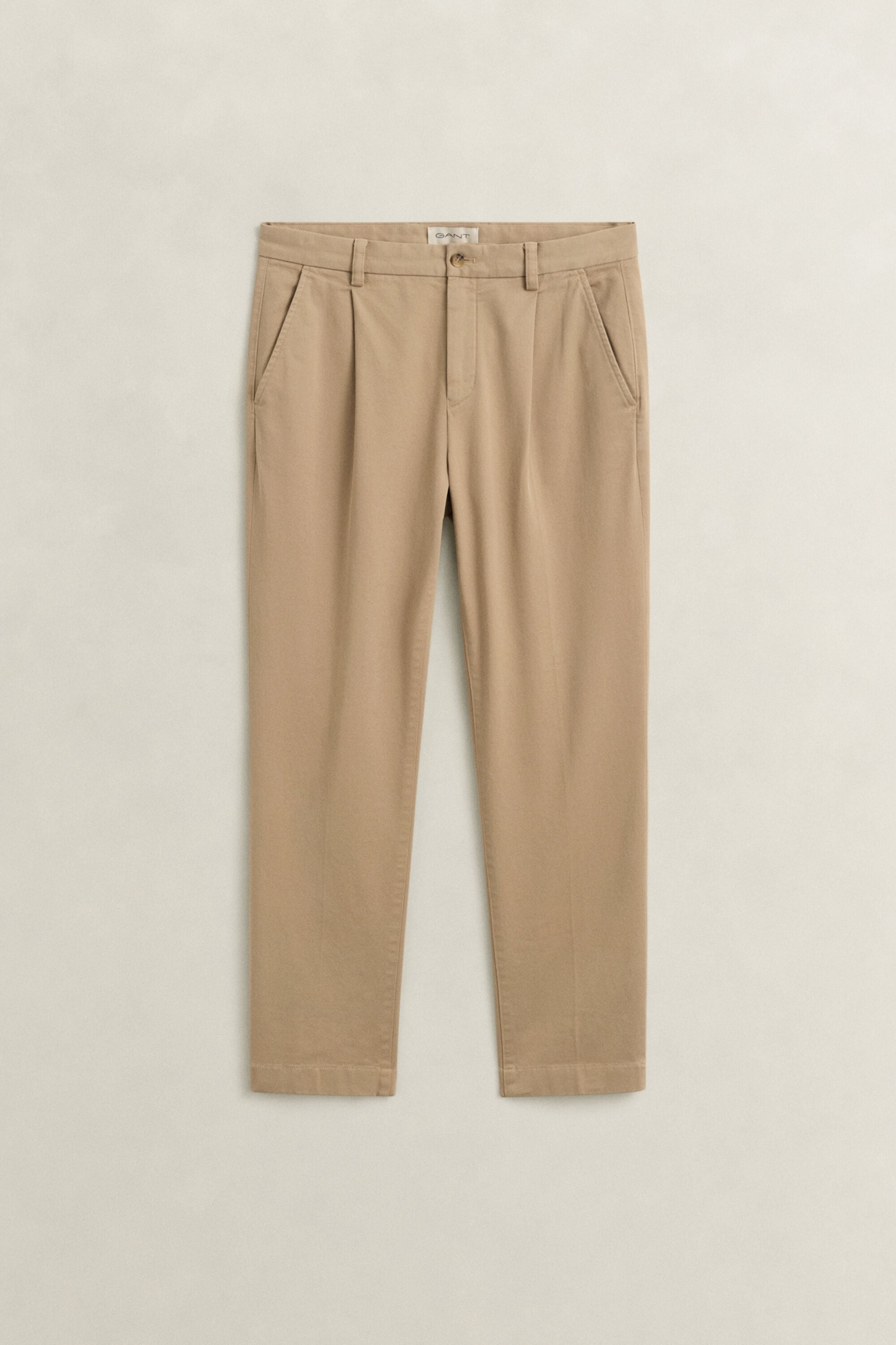 Tapered Chinos — DARK KHAKI