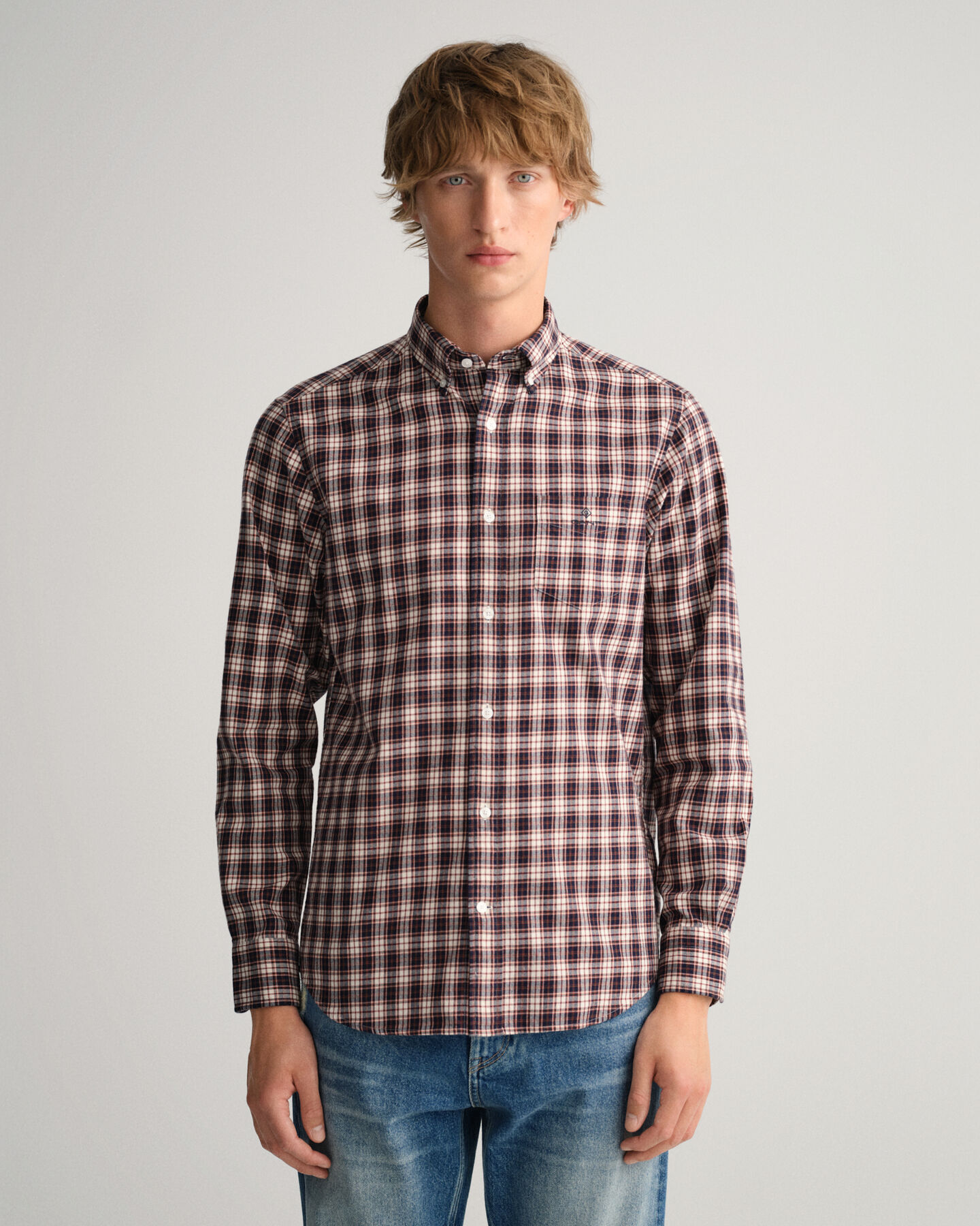 Regular Fit Flannel Check Shirt